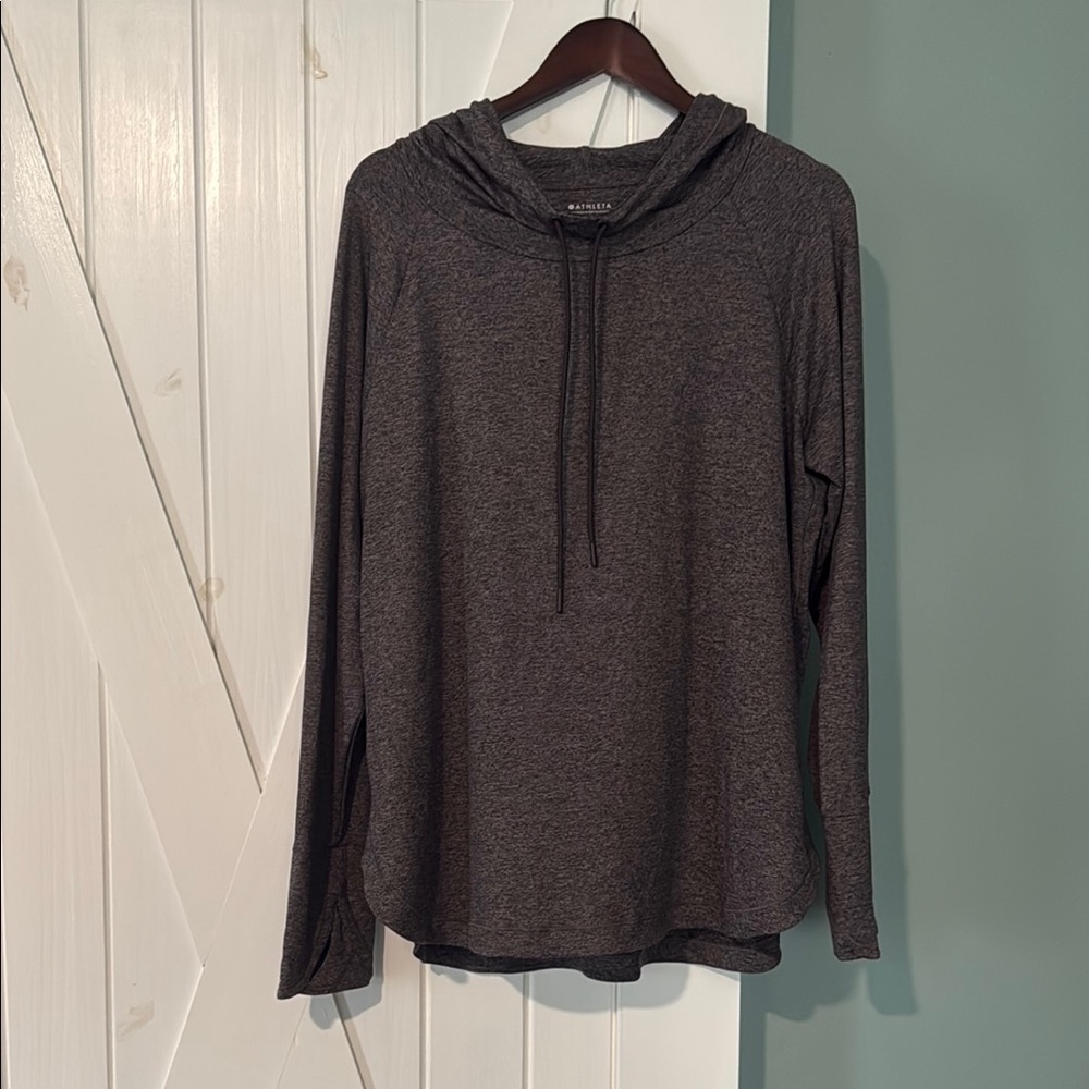 Athleta deep purple Long Sleeve Tee
